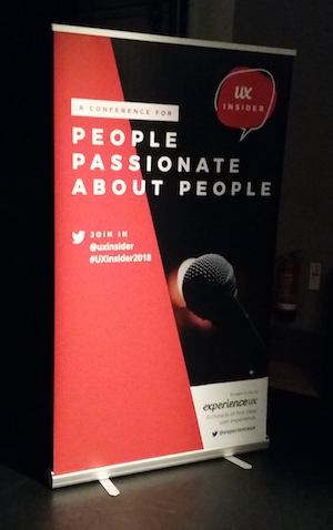 A conference banner with the words 'a conference for people passionate about people'